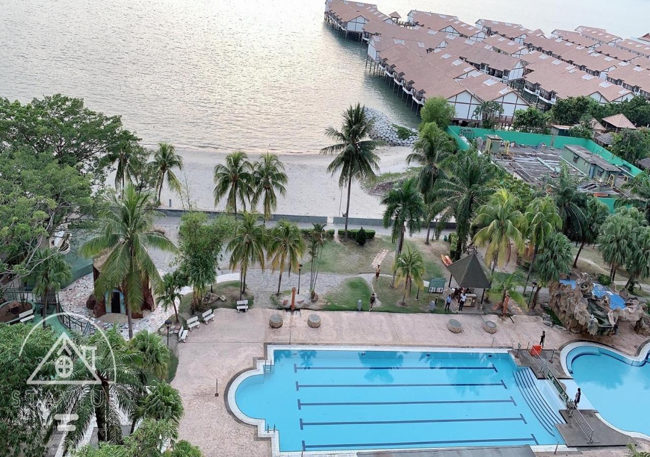 Port Dickson 10Pax 3Br Glory Beach Resort Seaview Exteriér fotografie